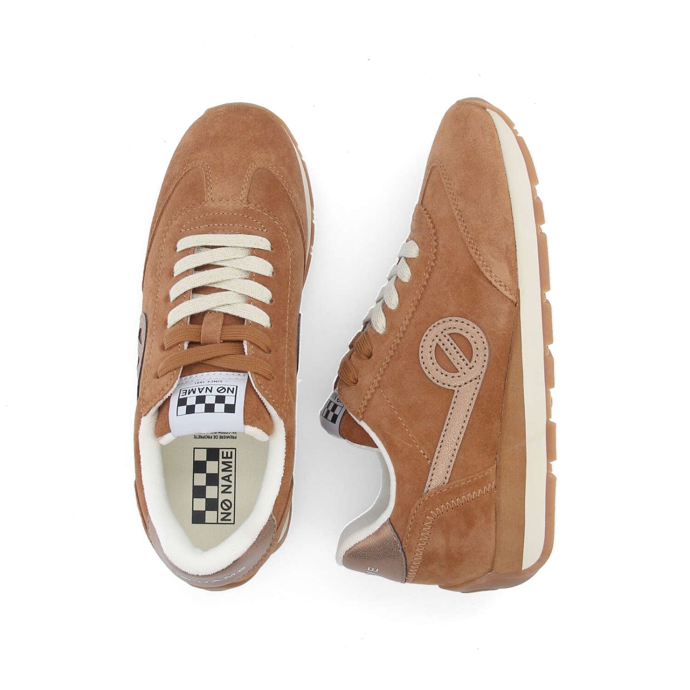 CITY RUN JOGGER W - SUEDE - BROWN